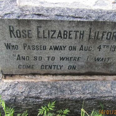 LILFORD Rose Elizabeth -1945