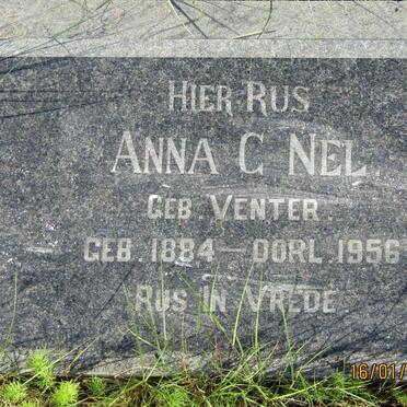 NEL Anna C. nee VENTER 1884-1956