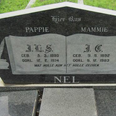 NEL J.L.S. 1890-1974 en J. C. 1892-1989