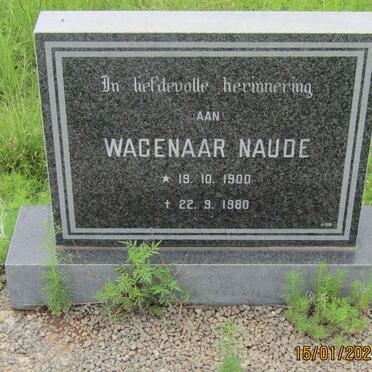 NAUDE Wagenaar 1900-1980