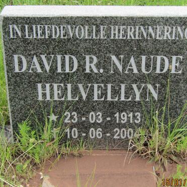 NAUDE David R. 1913-2004