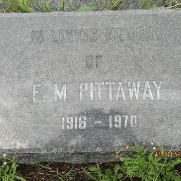 PITTAWAY E. M. 1916-1970