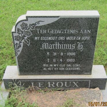 ROUX Marthinus H., le 1906-1989