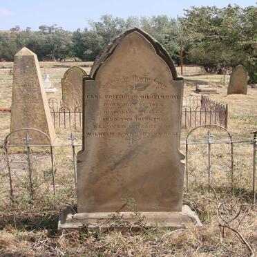 ROSE Carl Friederich Wilhelm 1873-1853