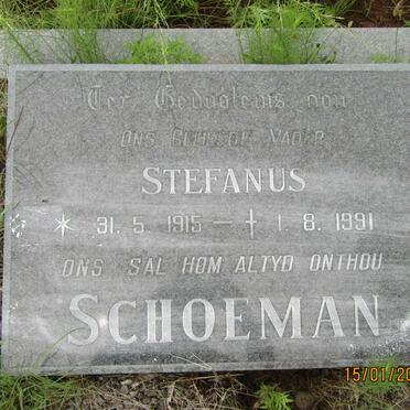 SCHOEMAN Stefanus 1915-1991