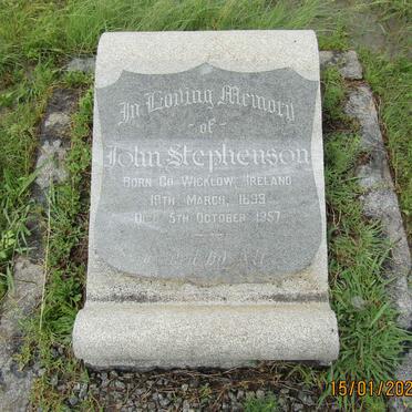 STEPHENSON John 1899-1957