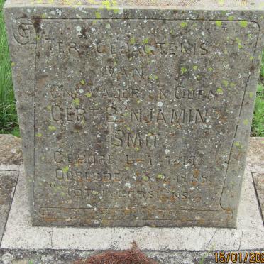 SMIT Gert Benjamin 1869-1955