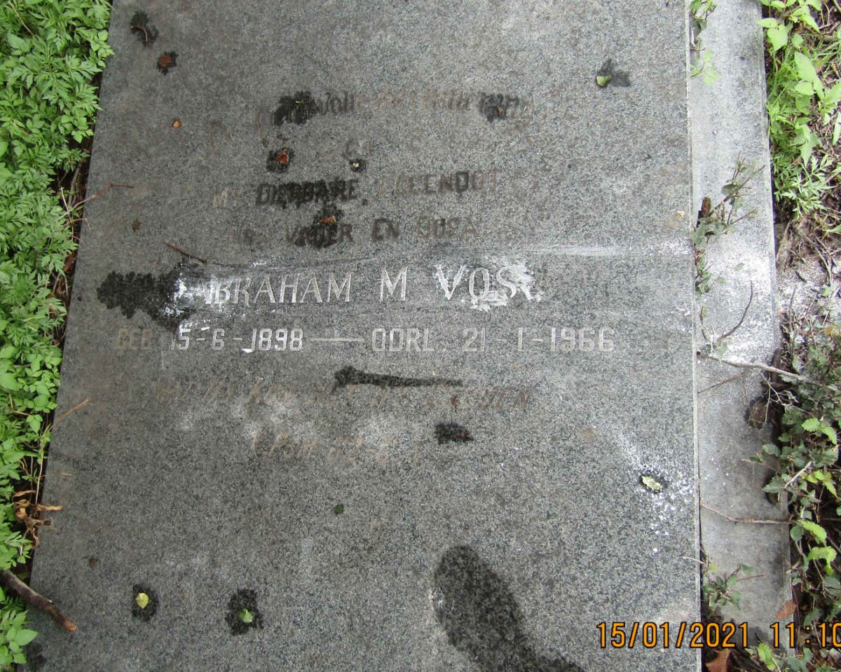 VOS Abraham M. 1898-1966