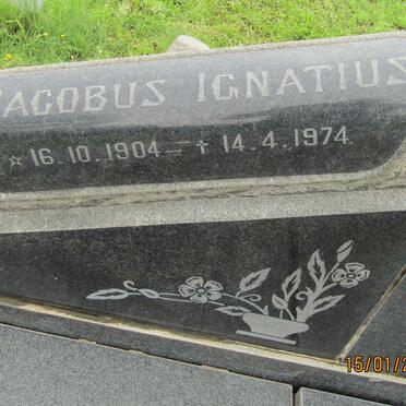 WET Jacobus Ignatius, de 1904-1974 &amp; Anna Susanna NEL 1906-1975