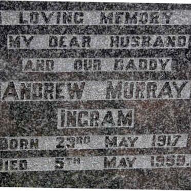 INGRAM Andrew Murray 1917-1959