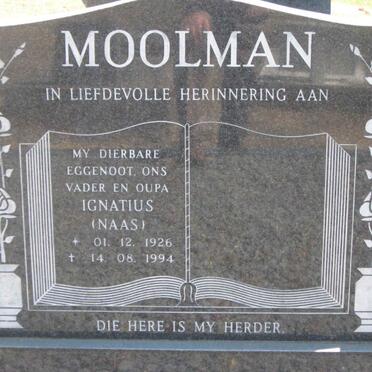 MOOLMAN Ignatius 1926-1994