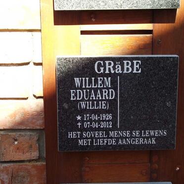 GRÄBE Willem Eduaard 1926-2012