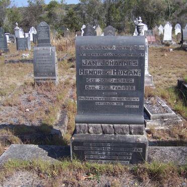 HUMAN Jan Johannes Hendrik 1860-1938