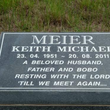 MEIER Keith Michael 1951-2011