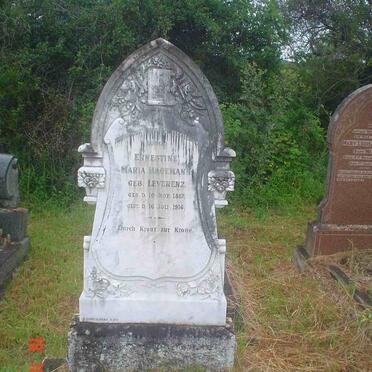 HAGEMANN Ernestine Maria nee LEVERENZ 1857-1916
