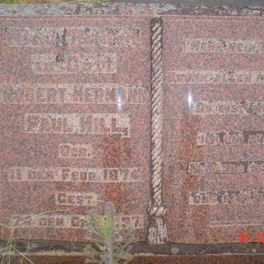 HILL Robert Hermann Paul 1874-1937