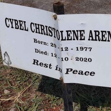 ARENDS Cybel Christolene 1977-2020