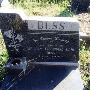 BUSS Wilhelm Ferdinand Carl 1910-1977