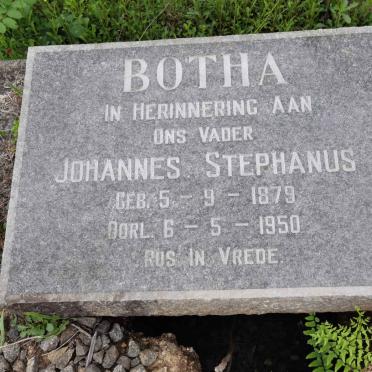 BOTHA Johannes Stephanus 1879-1950
