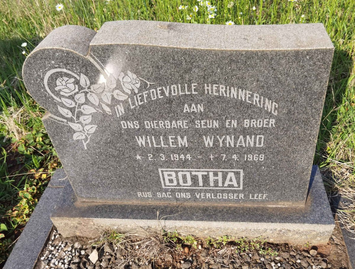 BOTHA Willem Wynand 1944-1969