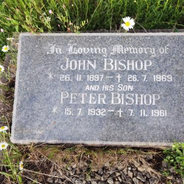 BISHOP John 1897-1969 :: BISHOP Peter 1932-1961