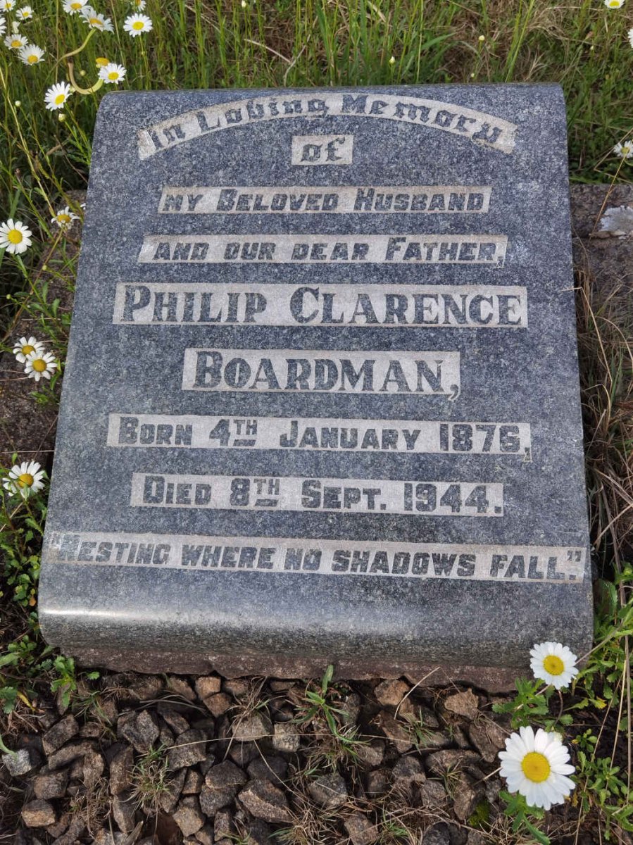BOARDMAN Philip Clarence 1876-1944