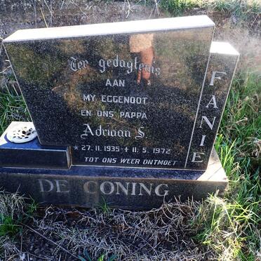 CONING Adriaan S., de 1935-1972