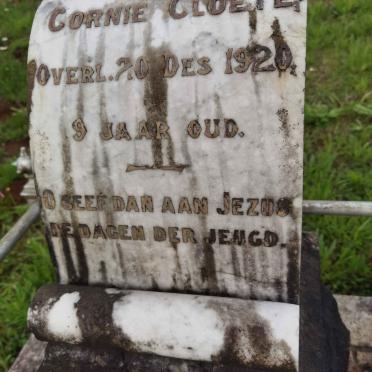 CLOETE Cornie -1920