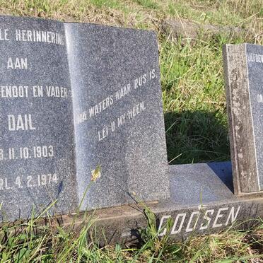 GOOSEN Dail 1903-1974 &amp; Maria 1912-1997