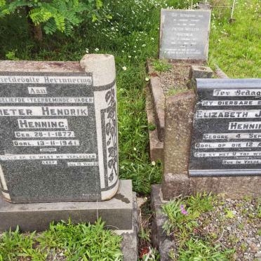 HENNING Pieter Hendrik 1877-1941 &amp; Elizabeth Jacomina 1875-1939