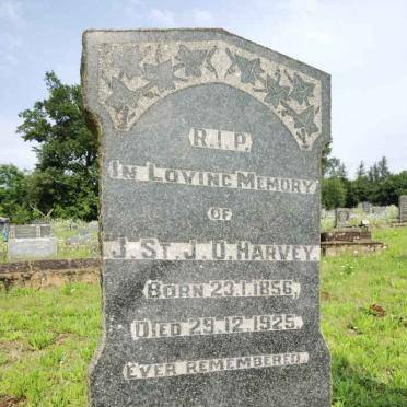 HARVEY J. ST. J.D. 1856-1925