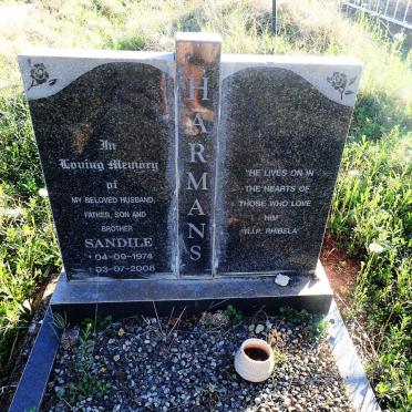 HARMANS Sandile 1974-2008
