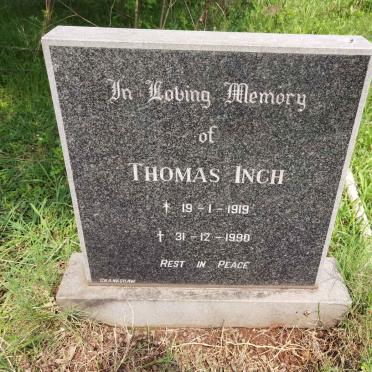 INCH Thomas 1919-1990