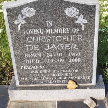 JAGER Christopher, de 1960-2008