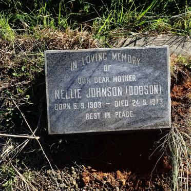 JOHNSON Nellie nee DOBSON 1903-1973