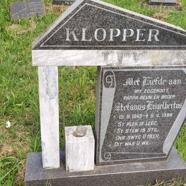 KLOPPER Stephanus Engelbertus 1945-1988