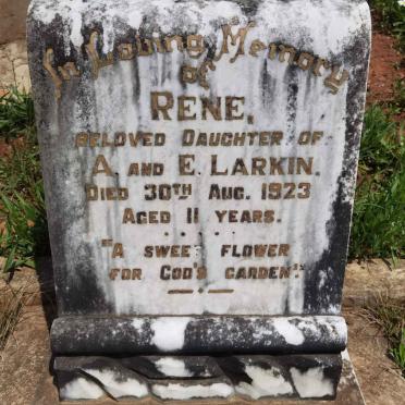 LARKIN Rene -1923