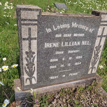 NEL Irene Lillian nee HARVEY 1895-1954