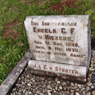 NIEKERK Engela C.F., v. 1939-1939