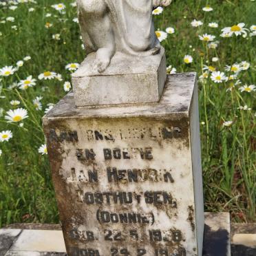 OOSTHUYSEN Jan Hendrik 1938-1940