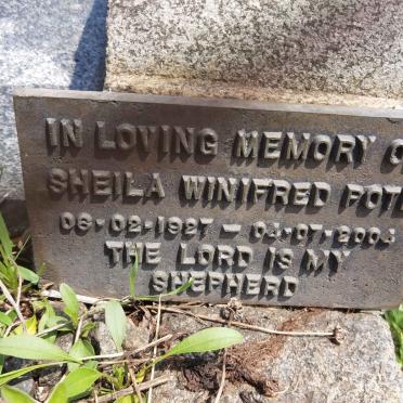 POTE Sheila Winifred 1927-2004
