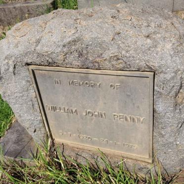 PENNY William John 1920-1970
