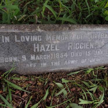 RIGGIEN Hazel 1954-1955