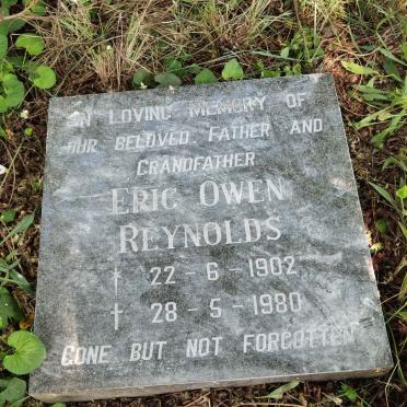 REYNOLDS Eric Owen 1902-1980