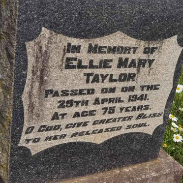 TAYLOR Ellie Mary -1941