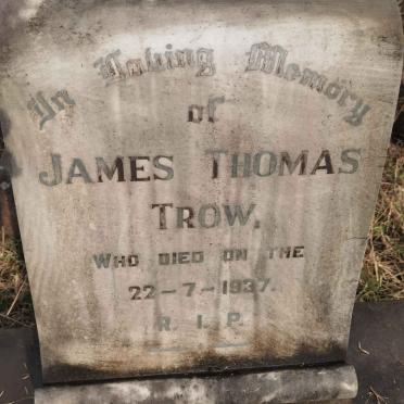 TROW James Thomas -1937