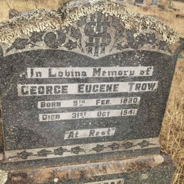 TROW George Eugene 1880-1941