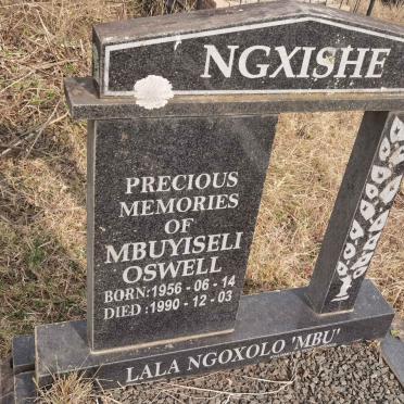 NGXISHE Mbuyiseli Oswell 1956-1990