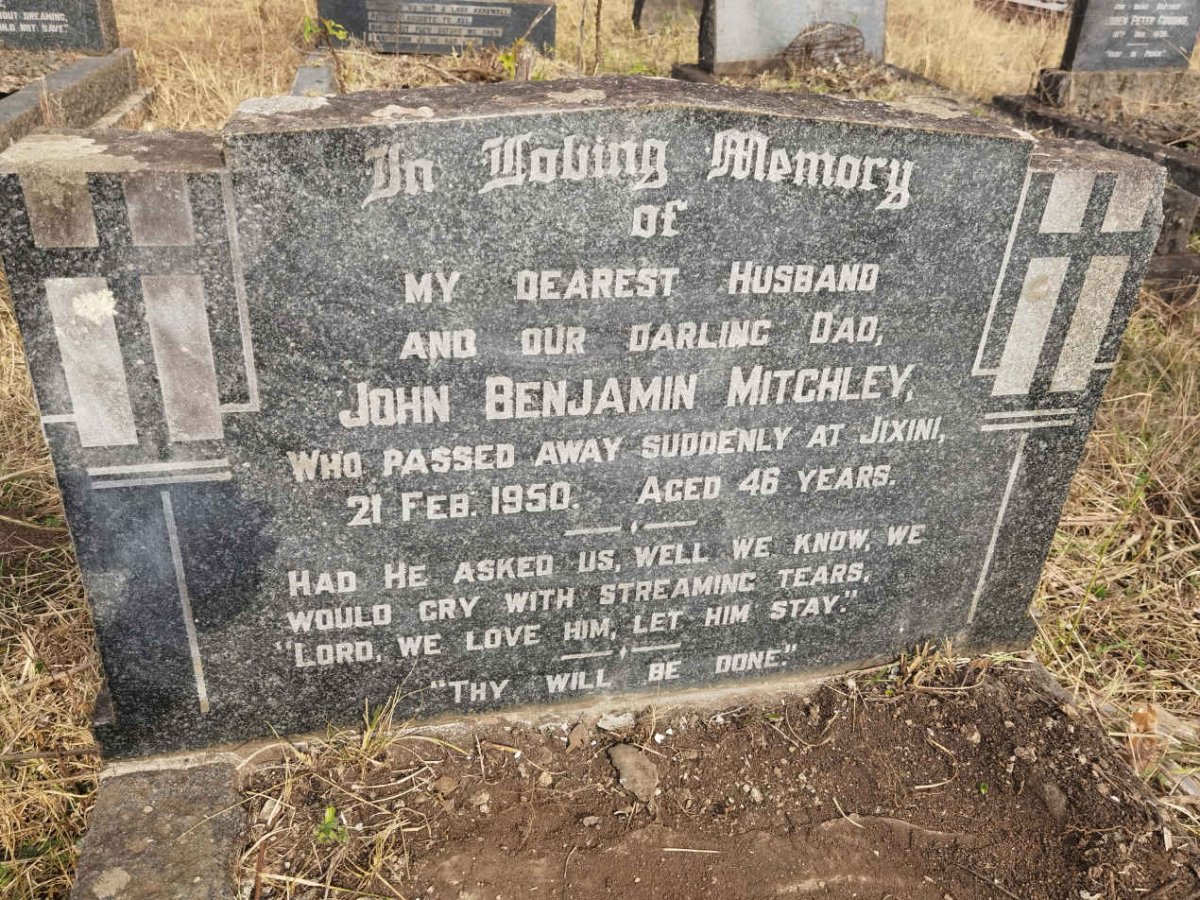 MITCHLEY John Benjamin -1950