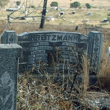 KRETZMANN Hermann Friedrich 187?-1950 &amp; Auguste Friederike Caroline BECKMANN 1879-1960